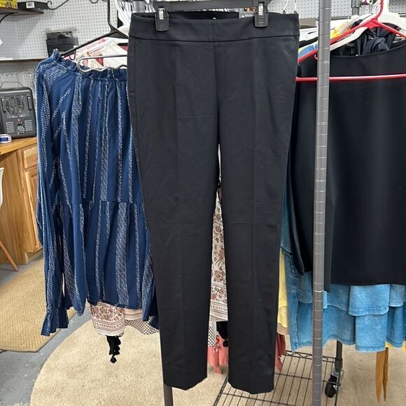 Talbots Chatham Ankle Fit higher waisted w side zip black pants - Picture 10 of 13